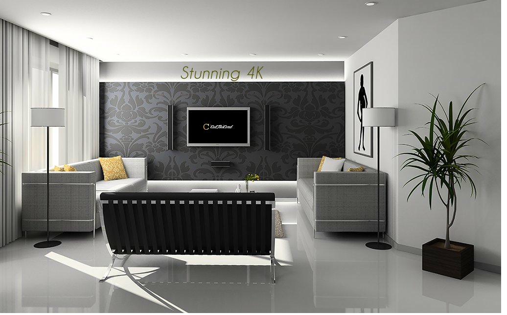 Stunning 4K picture quality